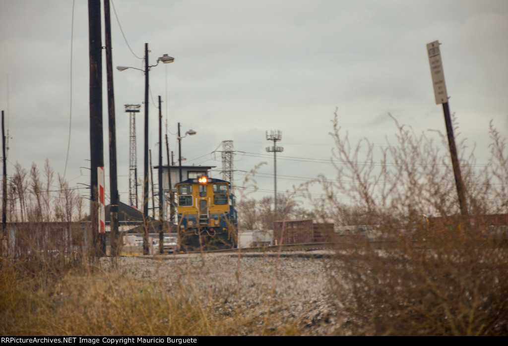 CSX MP15T Locomotive in the yard